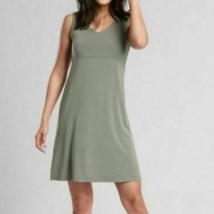 Athleta V Neck Santori Dress Size M Tall